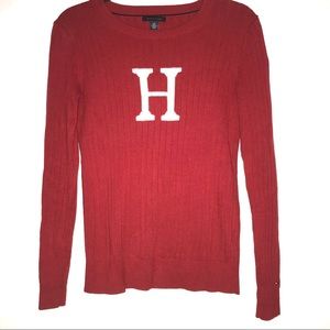 Tommy Hilfiger women’s red sweater size S